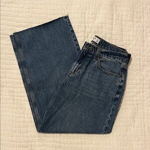 Abercrombie and Fitch Curve Love Classic Blue Denim Jeans